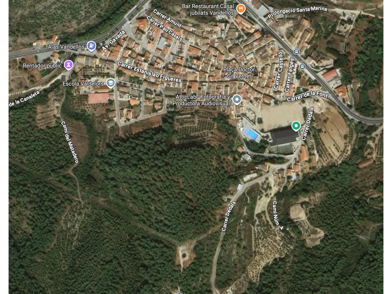 PAR18 — Vista aérea de Vandellòs